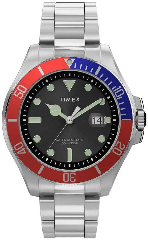 Наручные часы TIMEX Harborside 70149, мультиколор, красный