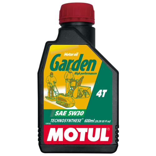 Масло для садовой техники MOTUL Garden 4T (четырёхтактное) 5W30, полусинтетика, 0,6литра 106989