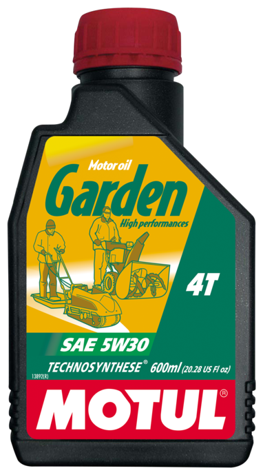 Масло моторное Motul Garden 4T SAE 5W30 0,6л - фотография № 1