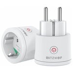 Умная розетка BlitzWolf BW-SHP10 3680W 16A WIFI Smart Socket EU Plug - изображение