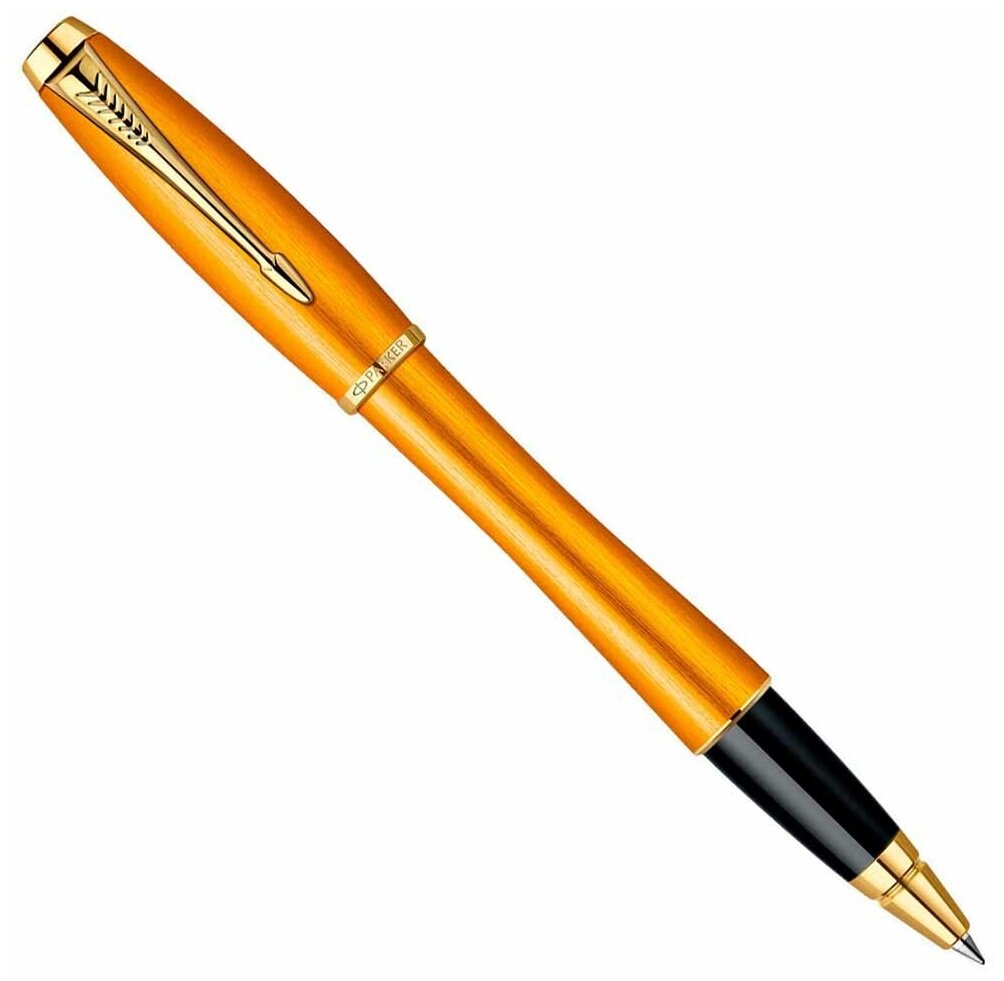 Ручка-роллер PARKER URBAN Premium Mandarin, цвет: Yellow GT, C 11-1 Y