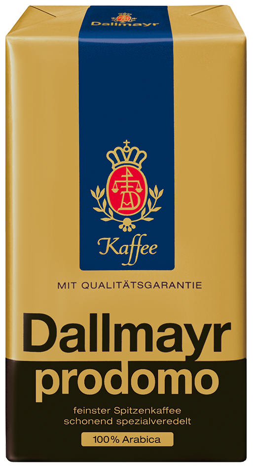 Кофе молотый Dallmayr Prodomo вакуумная упаковка, 500 г