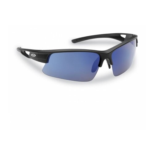 фото Очки fly fish 7871bsb moray matte black smoke/blue mirror flying fisherman