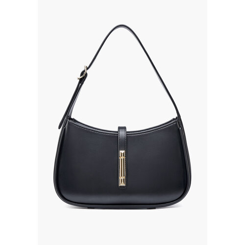 Сумка багет mascotte фактура зернистая черный 4999₽