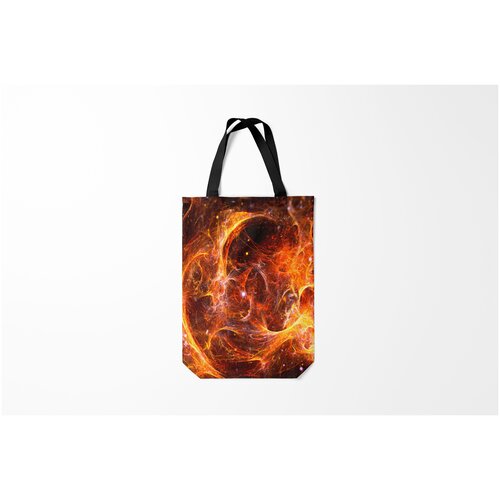 фото Сумка-шоппер / 31х42 см / популярные иллюстрации / астрономия космос burnettie