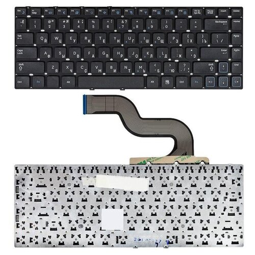 Клавиатура для ноутбука Samsung RV411 RC410 RV415 черная 592₽