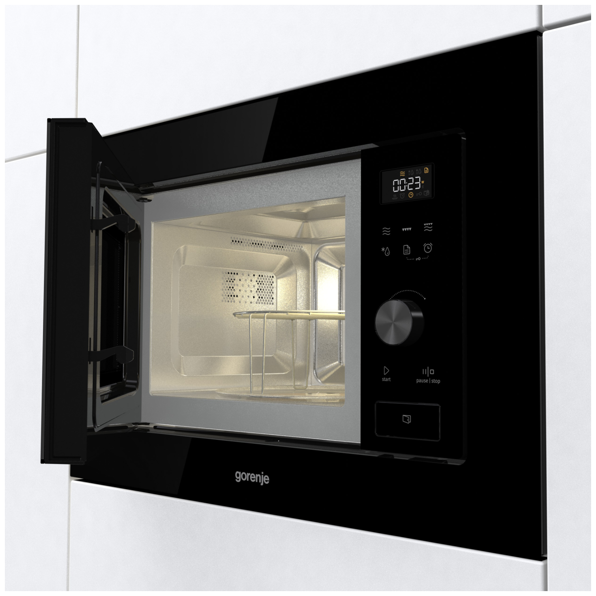 Gorenje BM 201AG1BG Встраиваемая микроволновая печь с грилем - фотография № 4