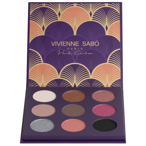 Vivienne Sabo Палетка теней Haute Couture, 15 г vivienne sabo haute couture intrigue eyeshadow palette