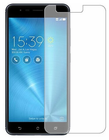 Asus Zenfone 3 Zoom ZE553KL защитный экран Гидрогель Прозрачный (Силикон) 1 штука