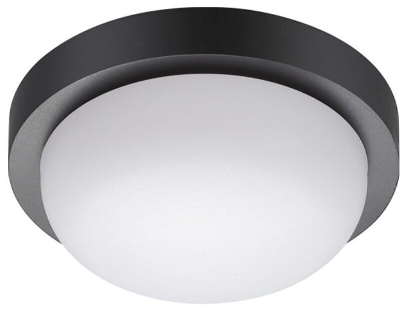 NOVOTECH 358015 STREET NT19 323 черный Ландшафтный светильник IP65 LED 4000К 12W 220V OPAL