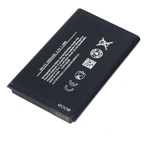 Аккумулятор для смартфона Nokia XL, BN-02 3,7V 2000mAh код mb066517