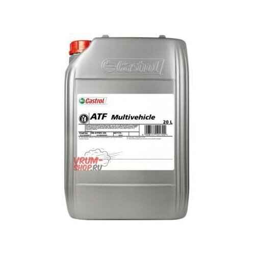 фото Castrol 154f34 масло трансмиссионное castrol atf multivehicle 20 л синт.