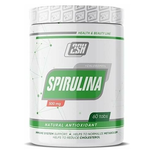 2SN Spirulina 500 mg 60 таблеток