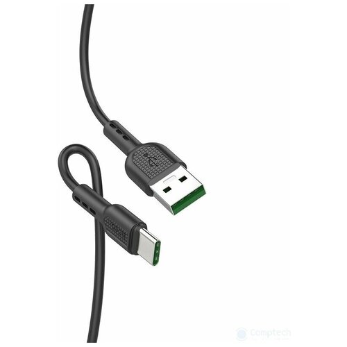 HOCO HC-09141 X33 USB кабель Micro 1m 4A Black hoco hc 10505 x37 usb кабель micro 1m 2 4a white