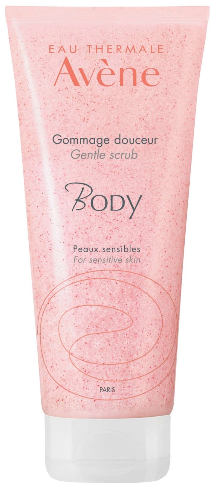 AVENE Гоммаж для тела Gently, 200 мл