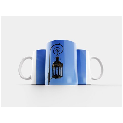 фото Кружка "напольная лампа, освещение, фонарь" 320 мл lotsprints