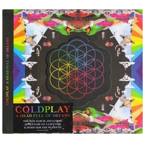 COLDPLAY A HEAD FULL OF DREAMS Slipcase CD coldplay coldplay a head full of dreams 2 lp