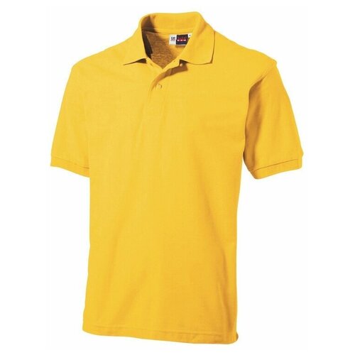 фото Футболка поло "boston" мужская, желтый us basic