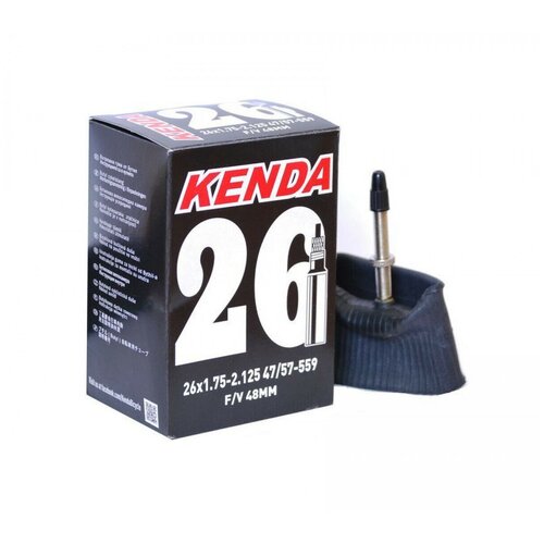 Камера велосипедная KENDA 26x1,75-2,125, спорт. ниппель 48мм