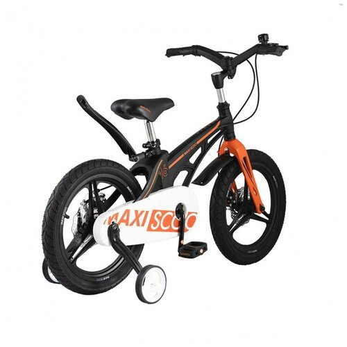 фото Maxiscoo велосипед maxiscoo cosmic, делюкс 16 черный матовый