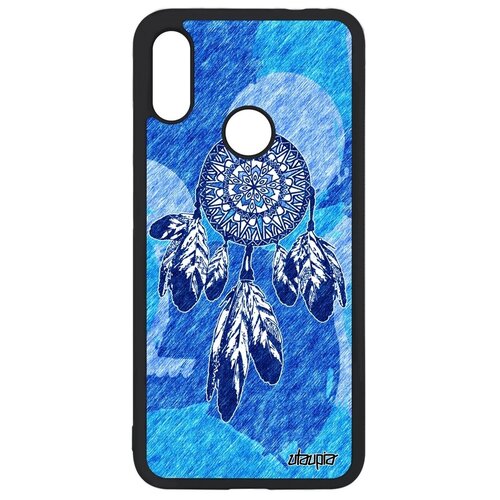 фото Защитный чехол на смартфон // xiaomi redmi note 7 // "ловец снов" оберег стиль, utaupia, голубой