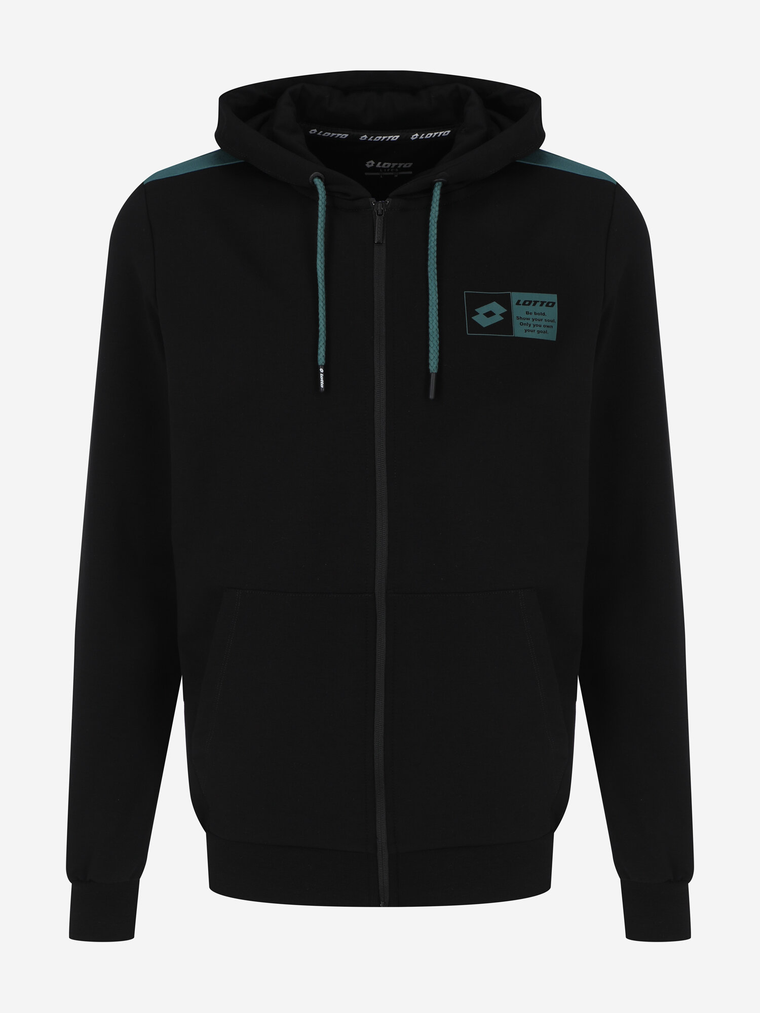 Толстовка Lotto BLOCCO FULL ZIP HOODY