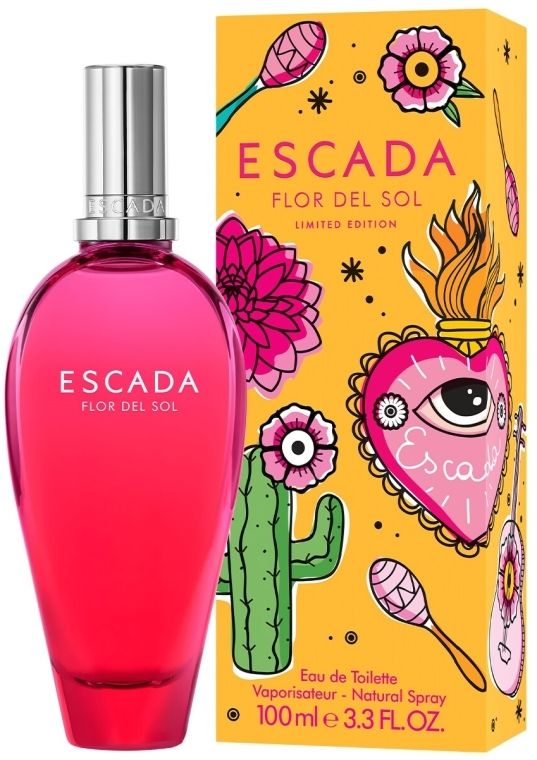 Escada женская туалетная вода Flor Del Sol Limited Edition, 100 мл