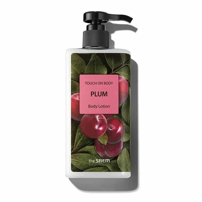 The Saem Увлажняющий лосьон для тела с экстрактом сливы 300 мл Touch On Body Plum Body Lotion