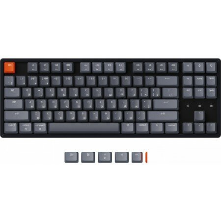 Клавиатура Keychron K8 RGB K8-J1-RU (Gateron G Pro Red)