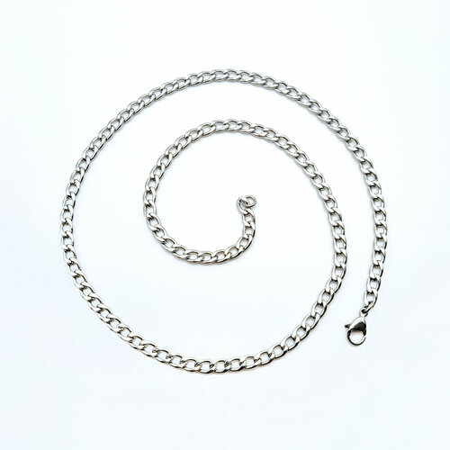 Цепь, длина 48 см, серебристый