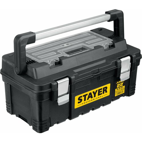 STAYER PROWide-22, 557 x 283 x 245 мм, (22″), пластиковый ящик для инструментов, Professional (38003-22)