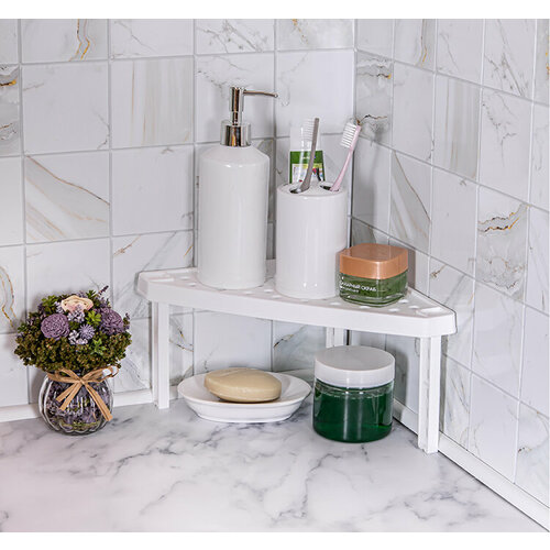 Стойка хаку треугольная белый 260*260*15 М-ПЛ