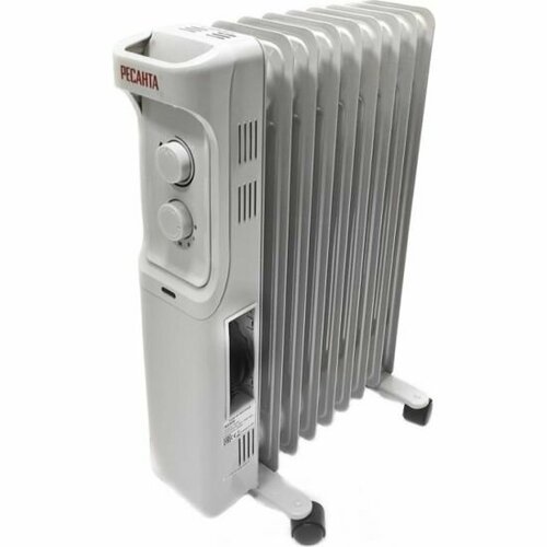 Масляный радиатор ОМ-9А 2 кВт Ресанта шт 493100₽