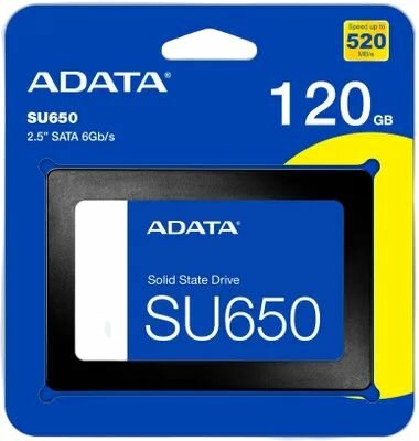 SSD накопитель A-DATA Ultimate SU650 120Гб, 2.5", SATA III - фото №18