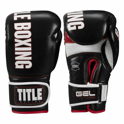 Перчатки боксерские TITLE Boxing Gel Soft Strike Bag Gloves, размер L