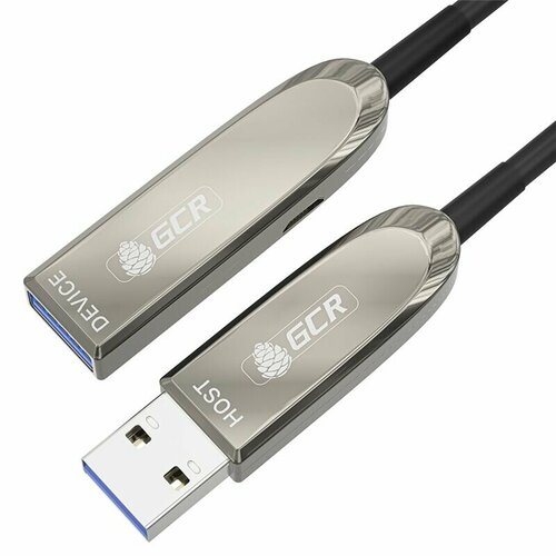 Greenconnect GCR-54788 gcr удлинитель 1 8m usb 3 0 am af черный