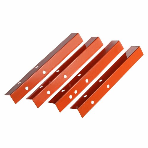 Набор ножек для грядки, 4 шт, оранжевые, 4 шт протекторы для ножек лестницы