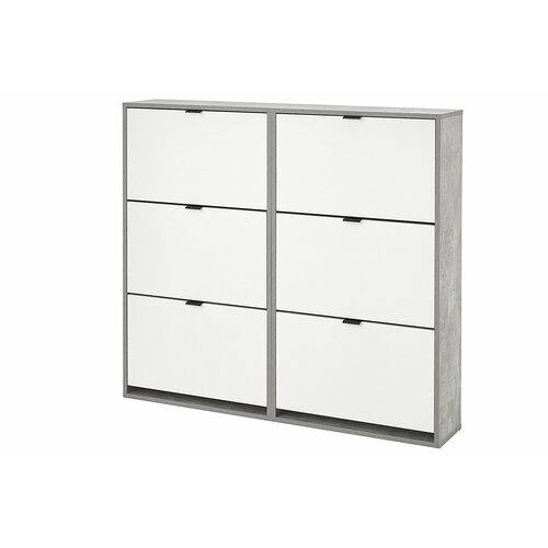 Обувница КАН-6, 120,3х113,7х22,6, цвет белый