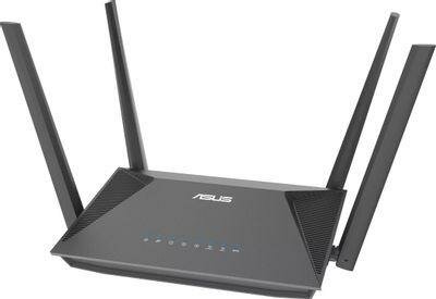 Роутер беспроводной ASUS RT-AX52 AX1800, черный