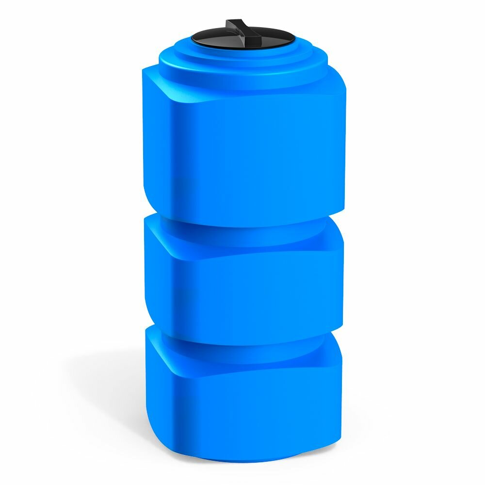 Емкость 1000 литров Polimer Group F1000 для воды/ топлива/, цвет синяя
