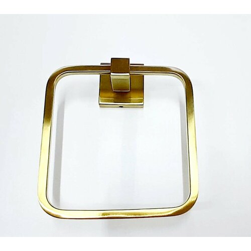 Держатель полотенца кольцо матовое золото DOMINCARE DC8904BG