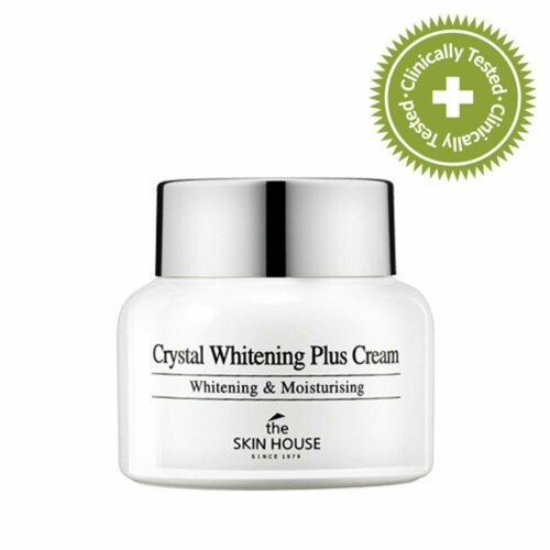 THE SKIN HOUSE Осветляющий крем Crystal Whitening Plus Cream montclinic largus b white whitening cream for uneven skin tone осветляющий крем для выравнивания тона кожи