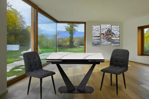 Изображение товара Стол обеденный Саен матовый 110х70х170 ( в раскладе), высота 75 см.