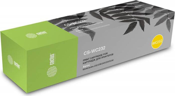 Картридж лазерный Cactus CS-WC232 006R01046 черный (32000стр.) для Xerox WC 232/238/245/255/5030