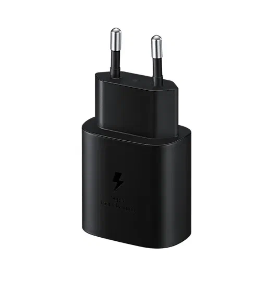 Адаптер питания для Samsung 25W PD Adapter USB-C / Супер быстрая зарядка Super Fast Charging 25Вт / Black