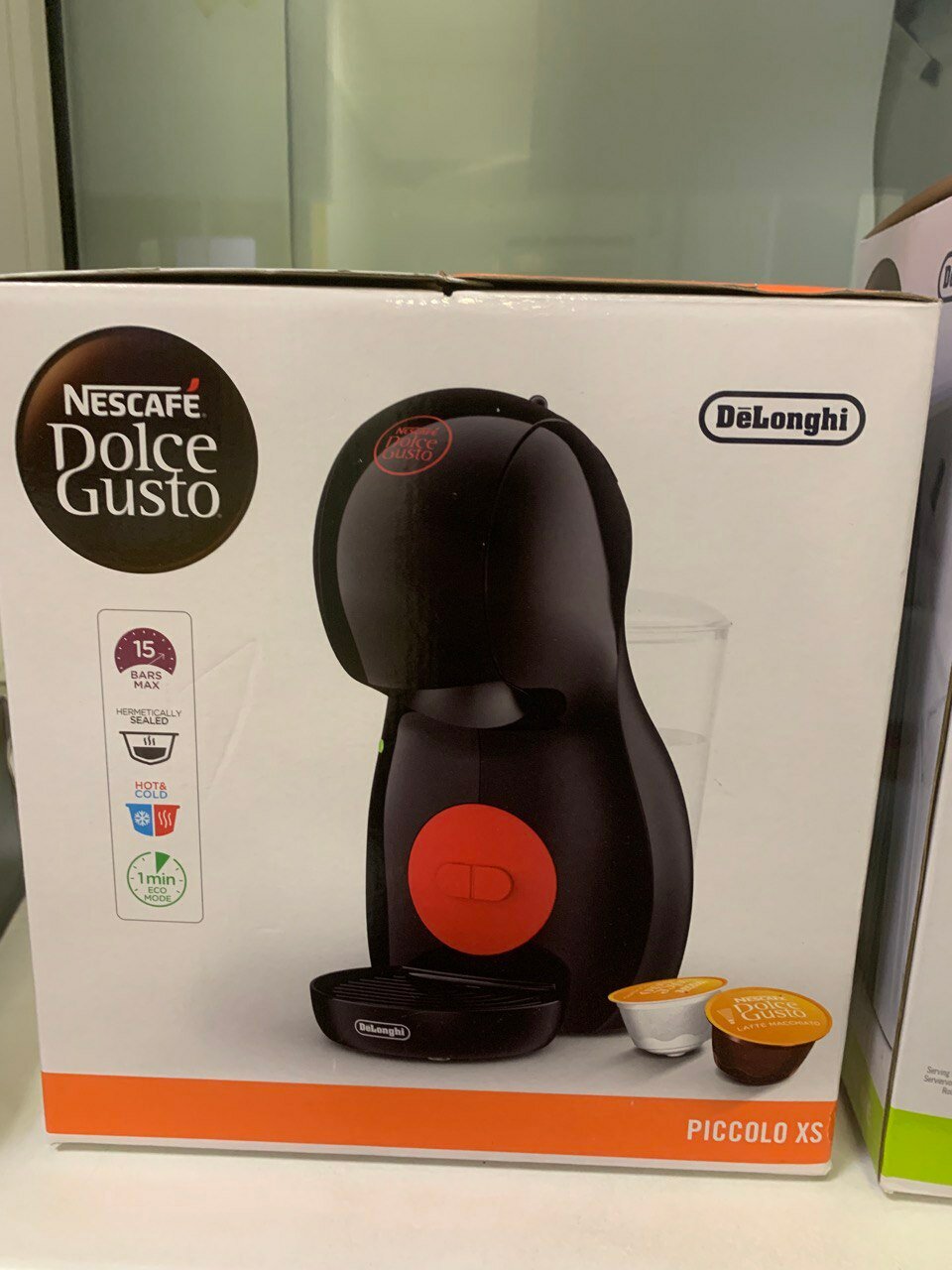 Капсульная кофемашина Dolce Gusto Piccolo XS, цвет черный