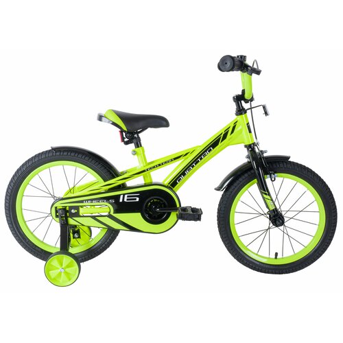 Детский велосипед Quattro 20 неоновый зеленый сталь 2023 15025₽