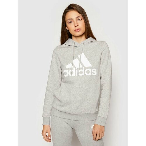 Худи adidas, размер XS [INT], серый худи adidas tiger print размер xxs int серый