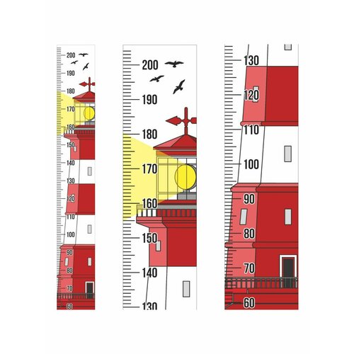 Ростомер самоклеящийся на прозрачной пленке 