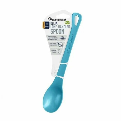 Ложка с длинной ручкой Sea to Summit Delta Long Handled Spoon Pacific blue